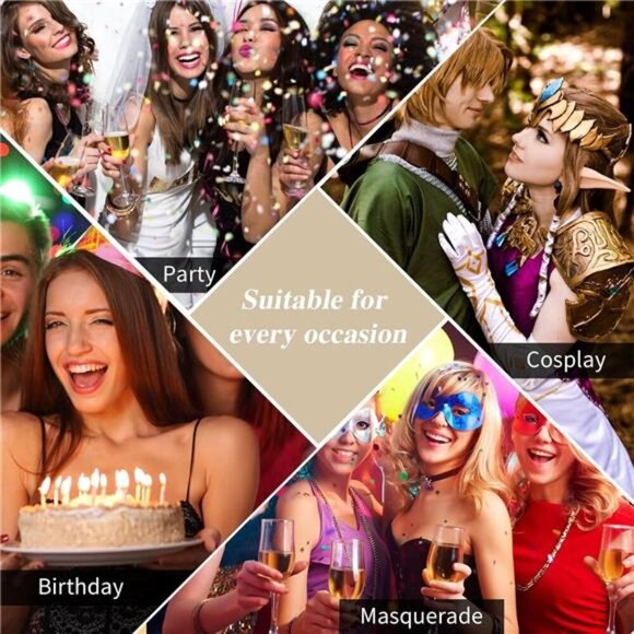 Blonde Wig with Bangs Wigs for Women Colorful Wigs for Cosplay Heat Resistant - Picture 5 of 5